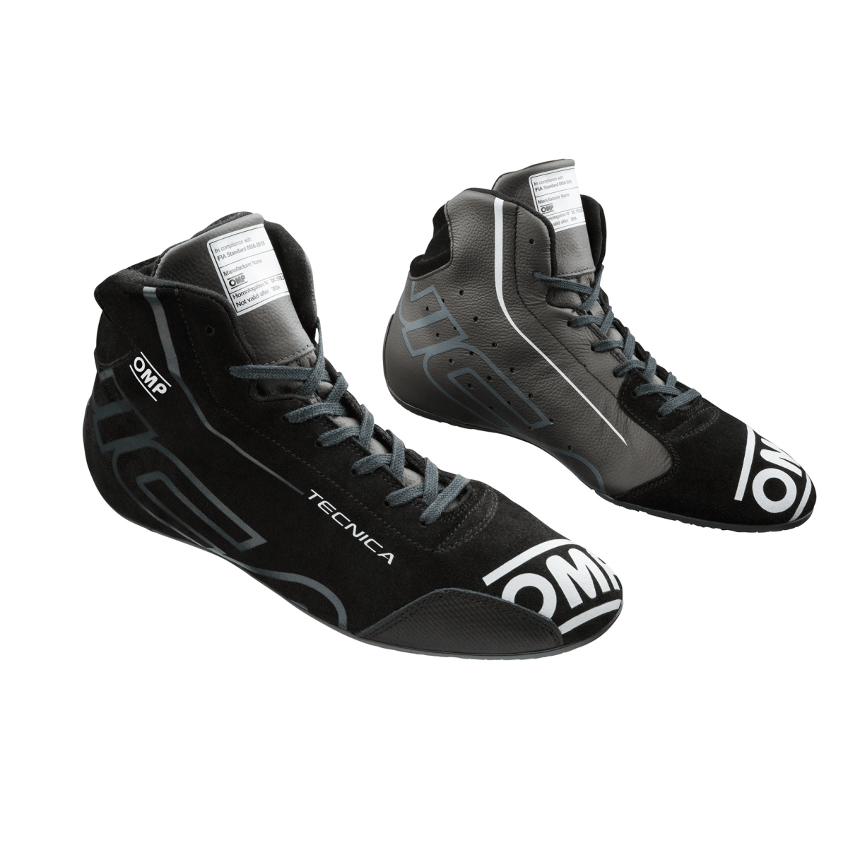 OMP Tecnica v2 Racing Shoes - FIA 8856-2018 - FastLap Supply