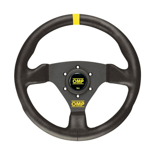 OMP Trecento Steering Wheel - Black Suede - FastLap Supply