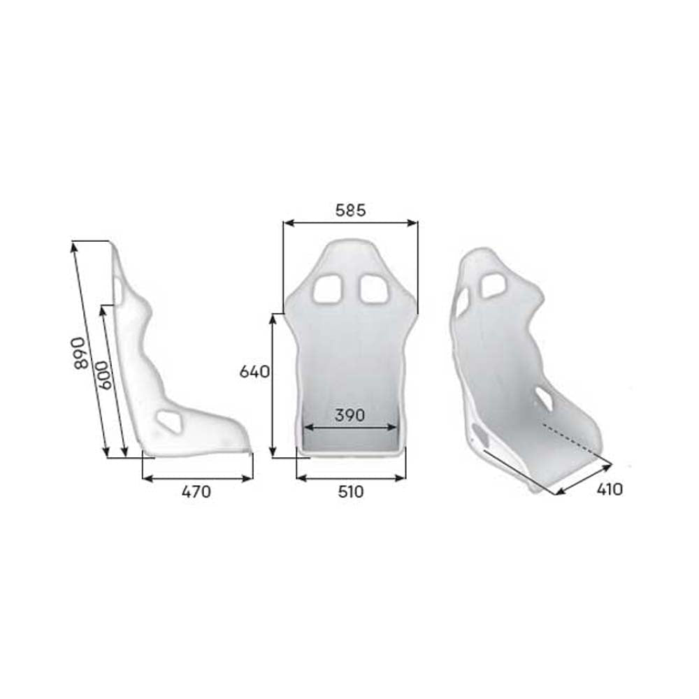 OMP TRS-E Racing Seat - FastLap Supply