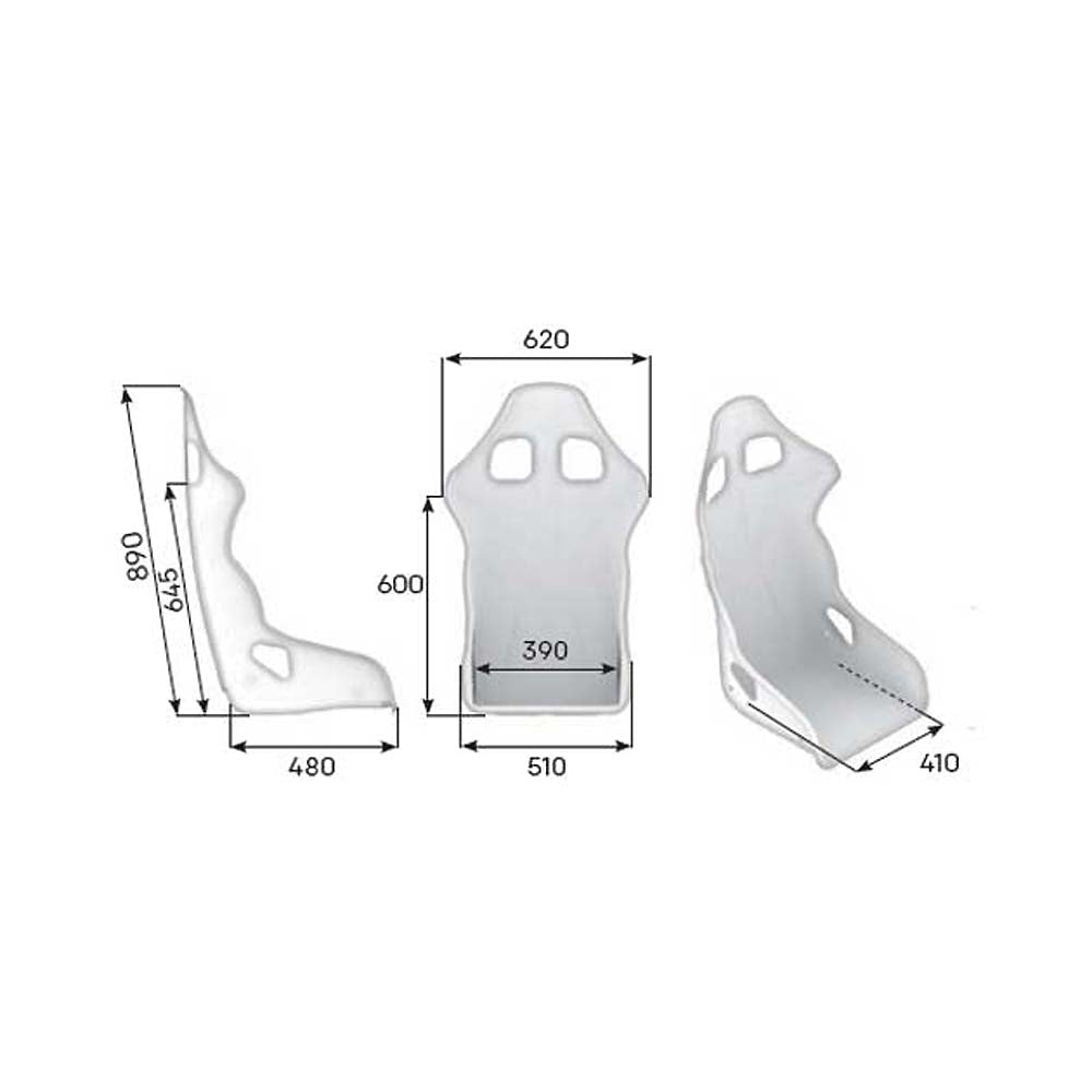 OMP WRC-R Racing Seat - FastLap Supply