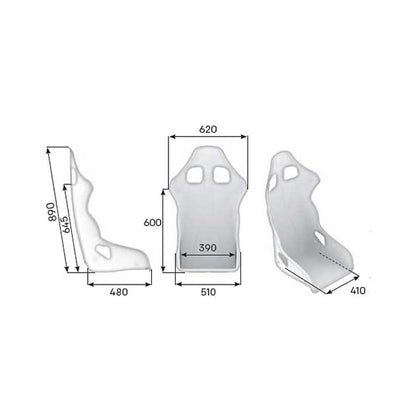 OMP WRC-R Racing Seat - FastLap Supply