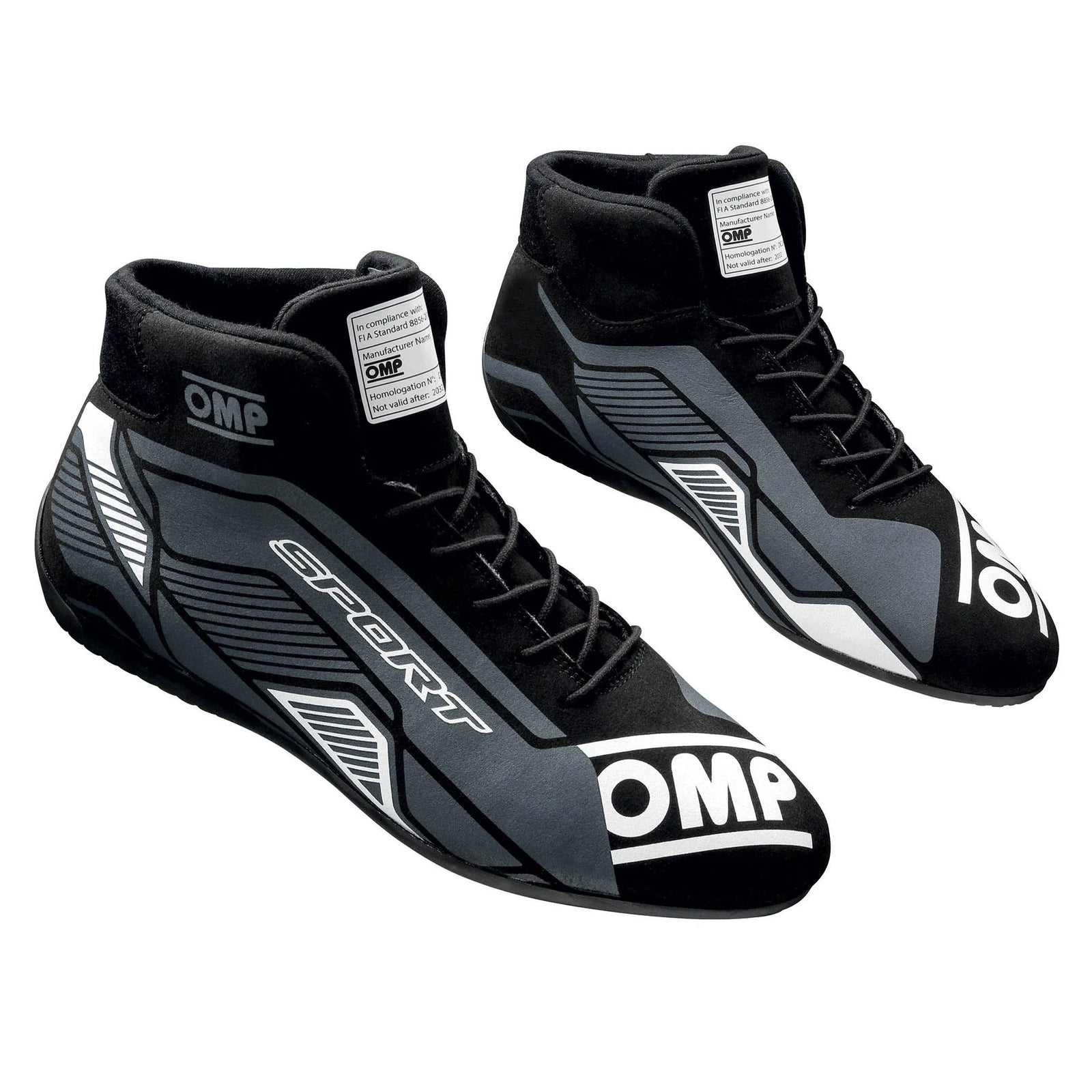OMP Sport Racing Shoes - FIA 8856-2018
