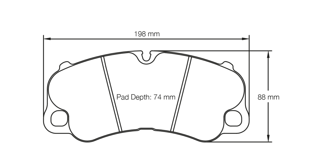Pagid U-4927 Racing Pads - RSL-1 Compound - FastLap Supply