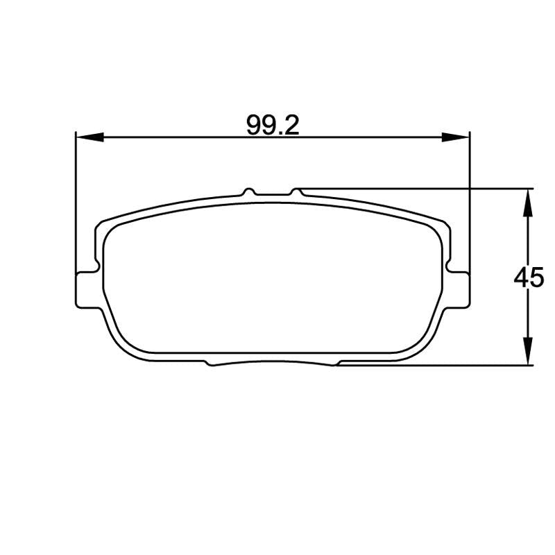 Pagid U-8077 Yellow Racing Pad - RS29 Compound - FastLap Supply