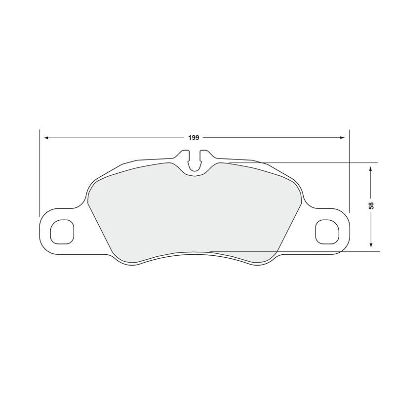 Performance Friction 1389.08.17.44 Racing Pad - 08 Compound - FastLap Supply