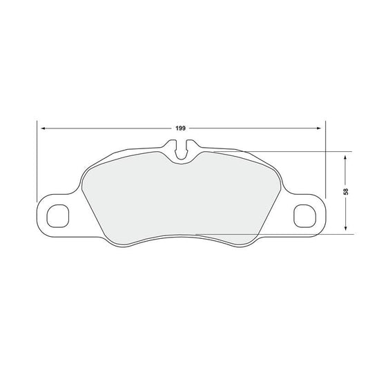 Performance Friction 1389.08.17.44 Racing Pad - 08 Compound - FastLap Supply