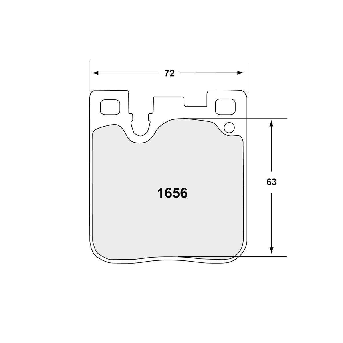 PFC BMW F8X M2/M3/M4 Rear Brake Pads - 08 Compound - 1656.08.16.44 - FastLap Supply