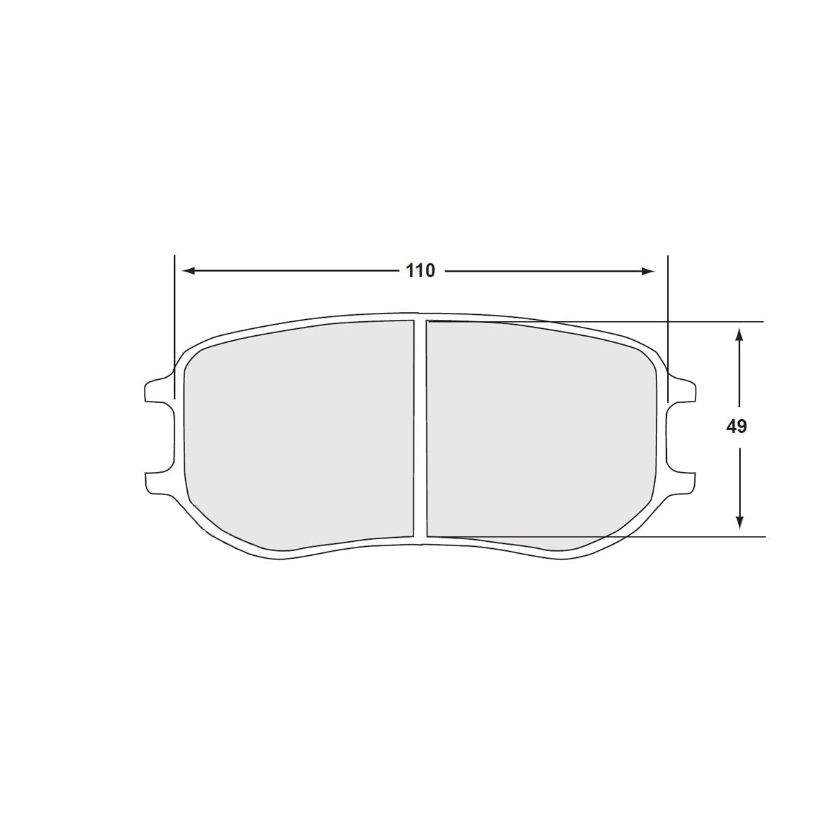 PFC Porsche 991 Cup / Cayman GT4 Clubsport Rear Brake Pads - 332 Compound - 7969.332.26.44 - FastLap Supply