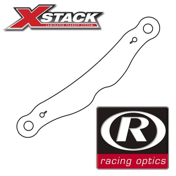 Racing Optics XStack Laminated Tear Offs - Bell 289 Shield (Vador) - FastLap Supply