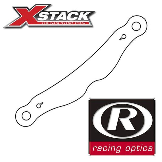 Racing Optics XStack Laminated Tear Offs - Bell 289 Shield (Vador) - FastLap Supply