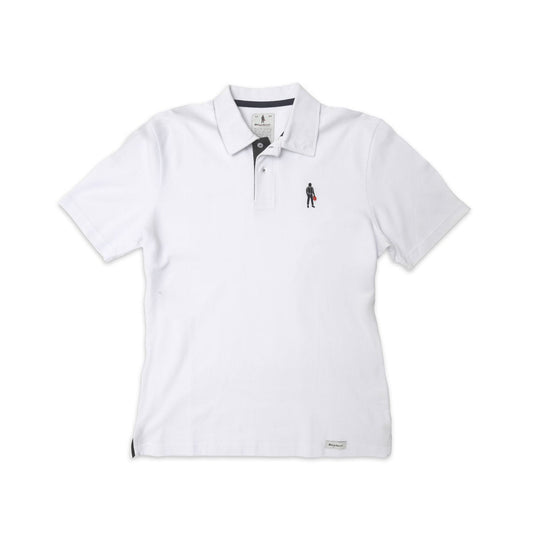Racing Spirit Icon Polo Shirt - White - FastLap Supply