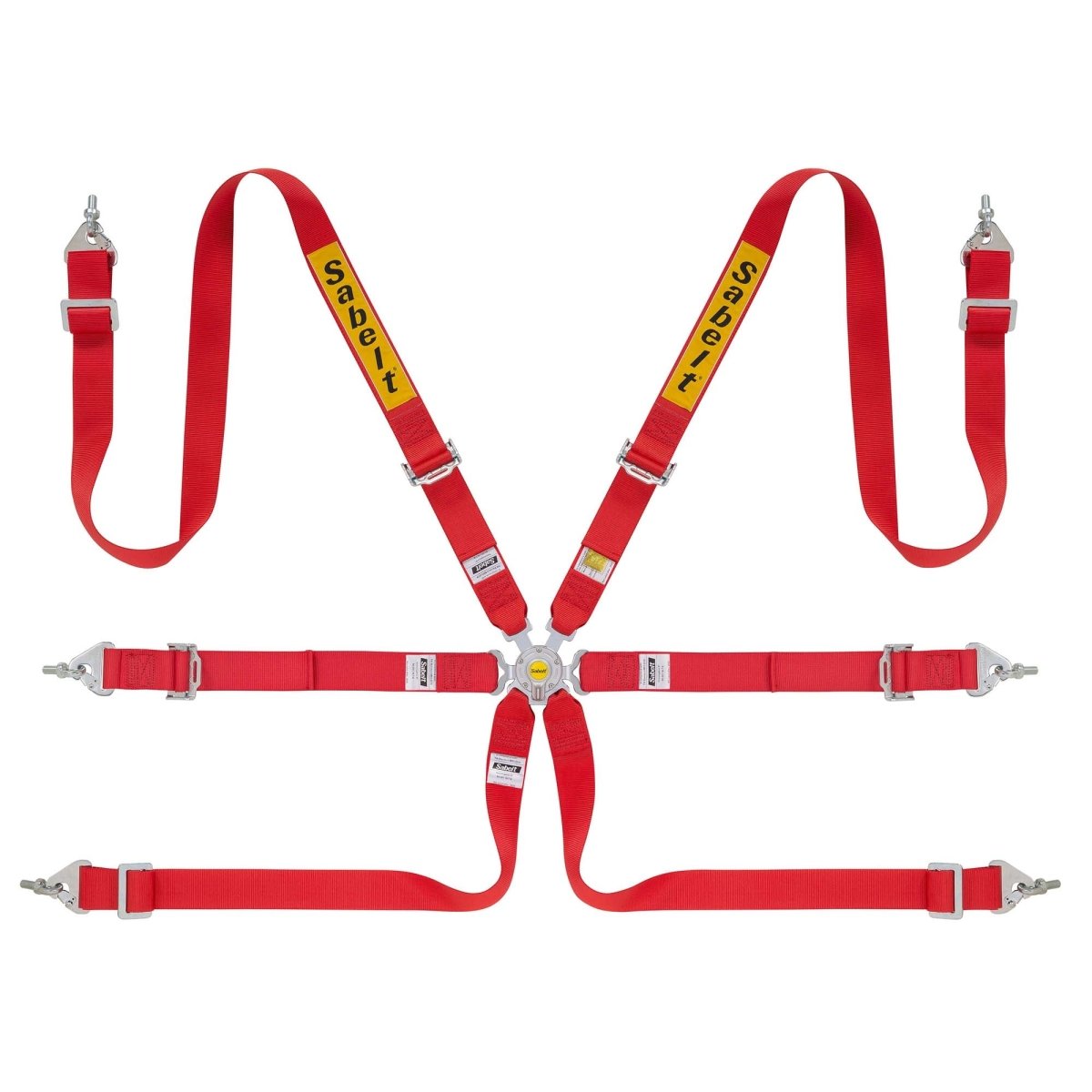 Sabelt GT/Rally Steel 2" Racing Harness - FIA 8853-2016 - FastLap Supply