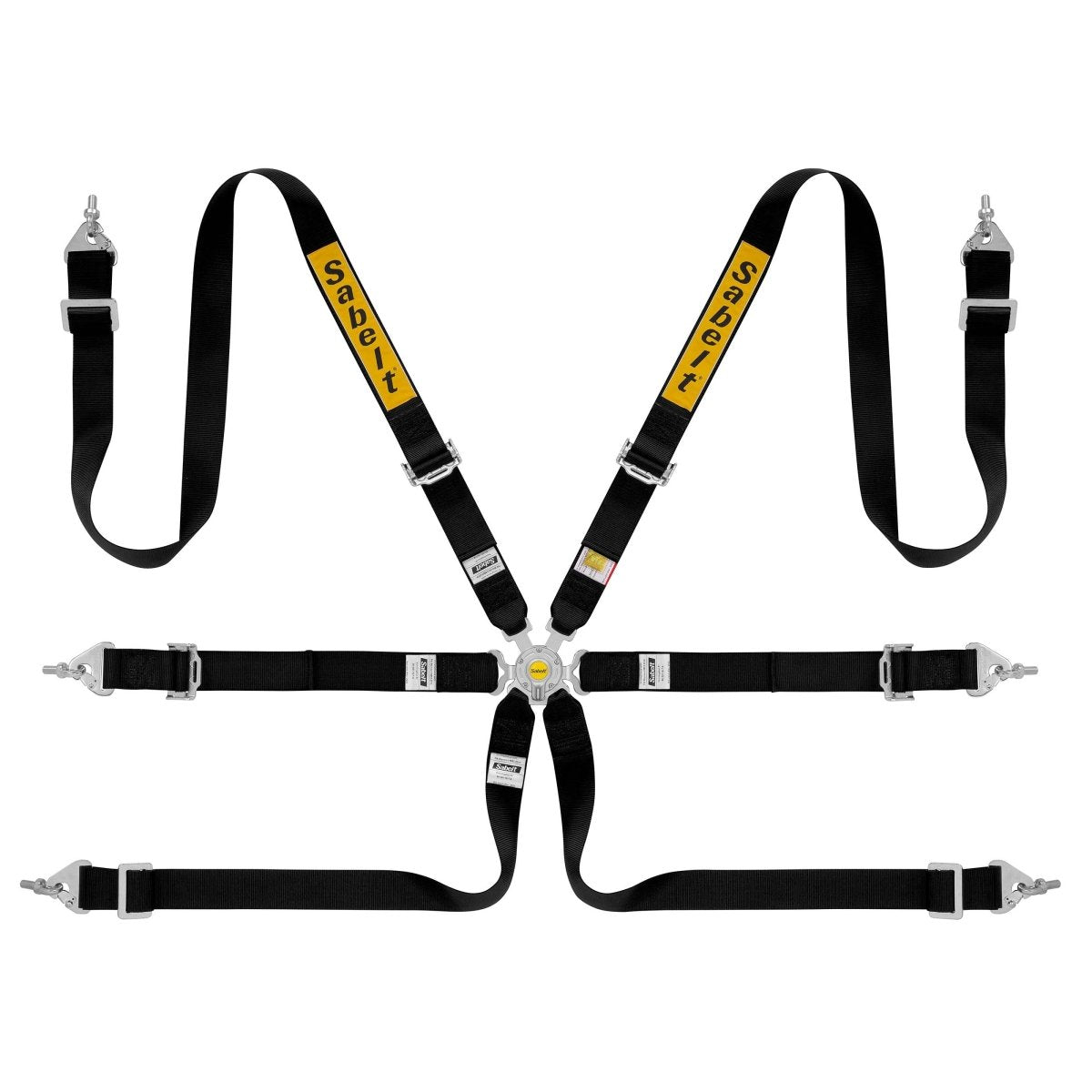 Sabelt GT/Rally Steel 2" Racing Harness - FIA 8853-2016 - FastLap Supply