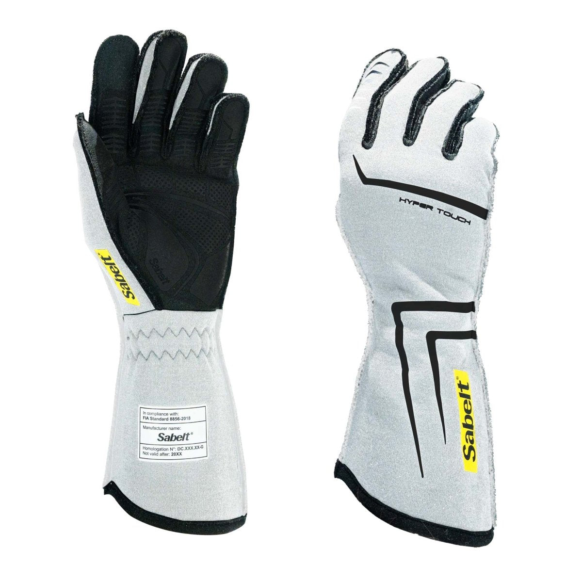 Sabelt Hero Hypertouch TG-12 Fire-Resistant Racing Gloves - FIA 8856-2018 - FastLap Supply