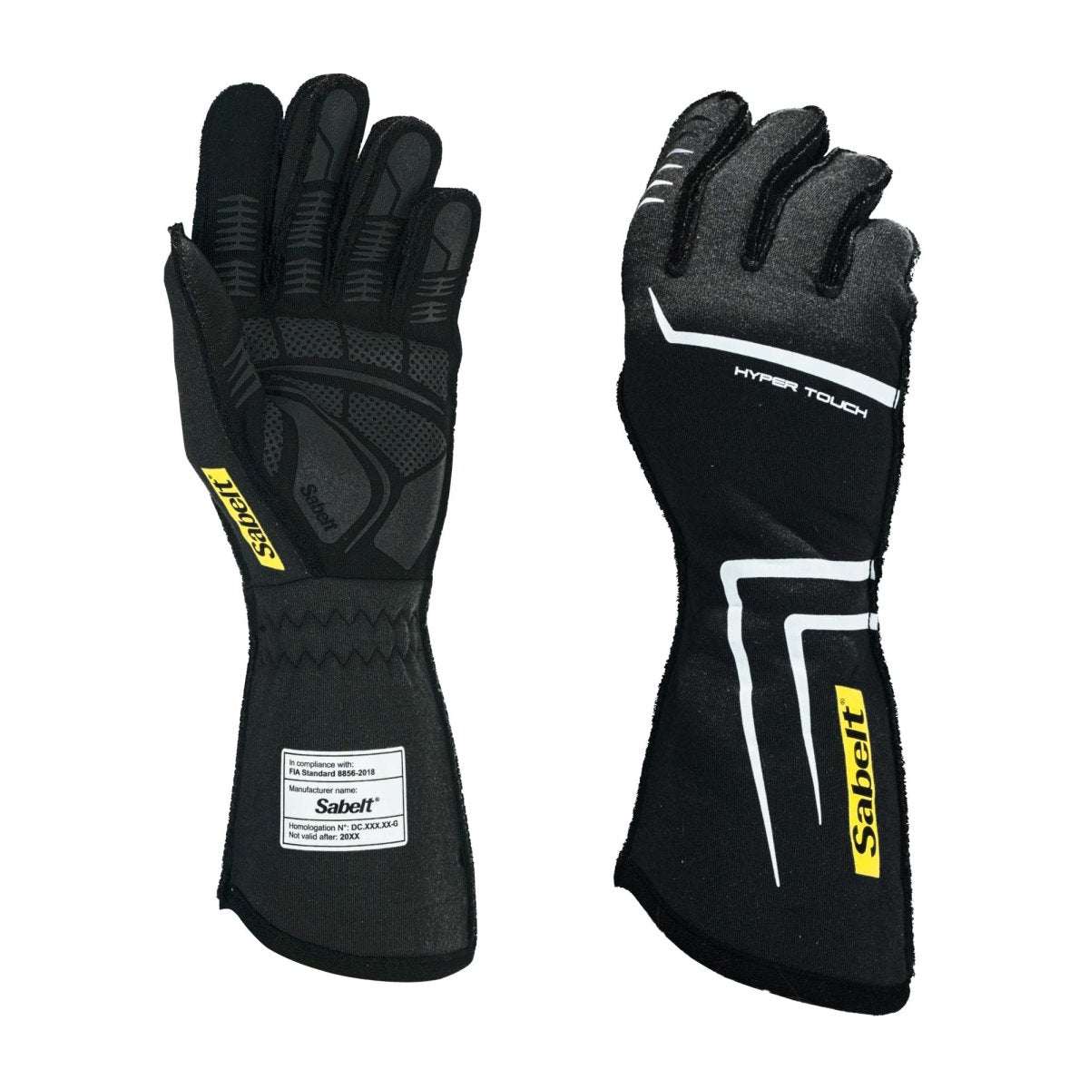 Sabelt Hero Hypertouch TG-12 Fire-Resistant Racing Gloves - FIA 8856-2018 - FastLap Supply