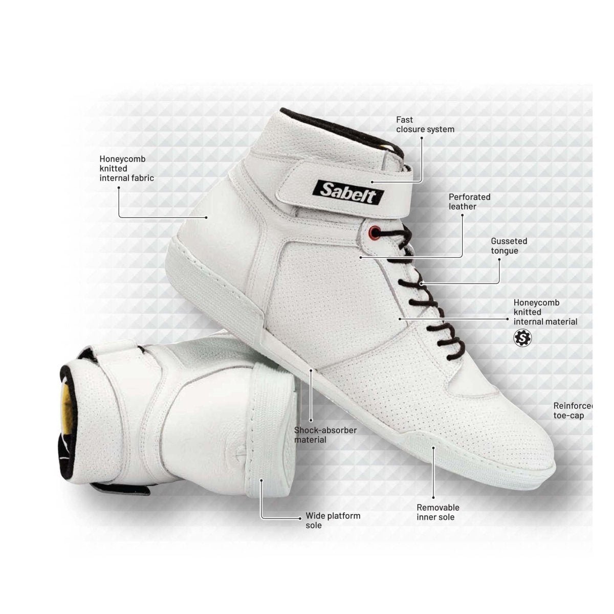 Sabelt Laser TB-3 Racing Shoes - FastLap Supply