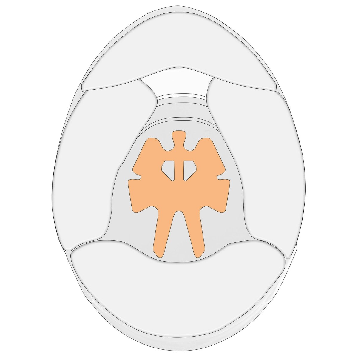 Schuberth Replacement Crown Pad - FastLap Supply