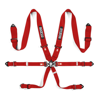 Sparco Comp H-3 Aluminum Racing Harness - FIA 8853-2016 - FastLap Supply