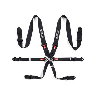 Sparco Comp H-3 Steel Racing Harness - FIA 8853-2016 - FastLap Supply