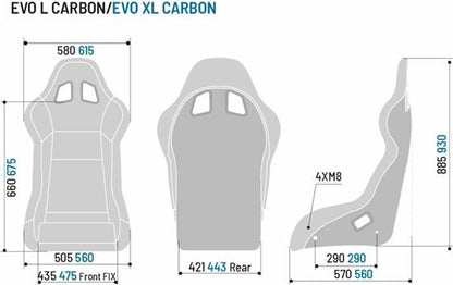 Sparco Evo L QRT Performance Racing Seat - FastLap Supply