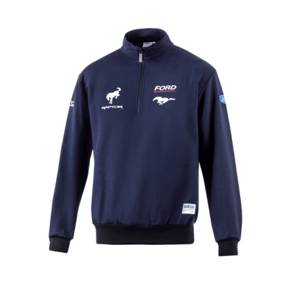 Sparco Ford Performance Half Zip Sweatshirt - FastLap Supply