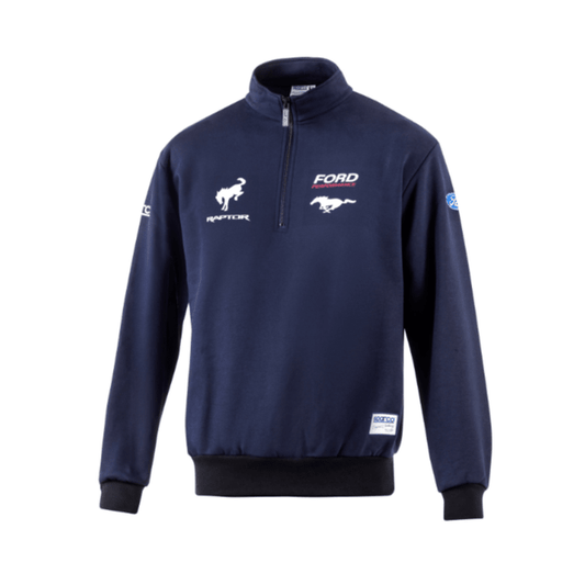 Sparco Ford Performance Half Zip Sweatshirt - FastLap Supply