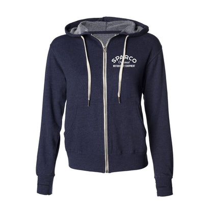Sparco Garage Zip Hooded Sweatshirt - FastLap Supply