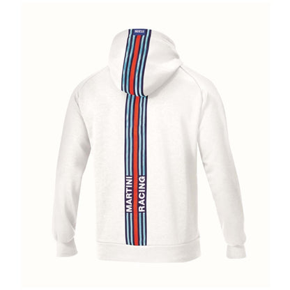 Sparco Martini Big Stripes Hooded Sweatshirt - FastLap Supply