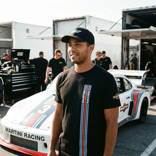 Sparco Martini Big Stripes T-Shirt - FastLap Supply