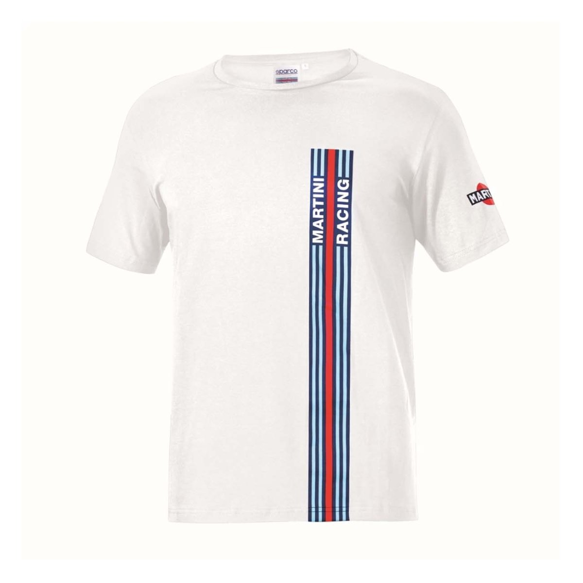 Sparco Martini Big Stripes T-Shirt - FastLap Supply