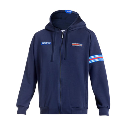 Sparco Martini Full Zip Hooded Sweatshirt - FastLap Supply
