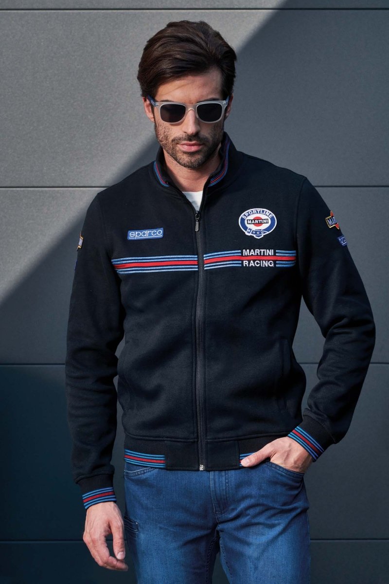 Sparco Martini Full Zip Sweatshirt - FastLap Supply