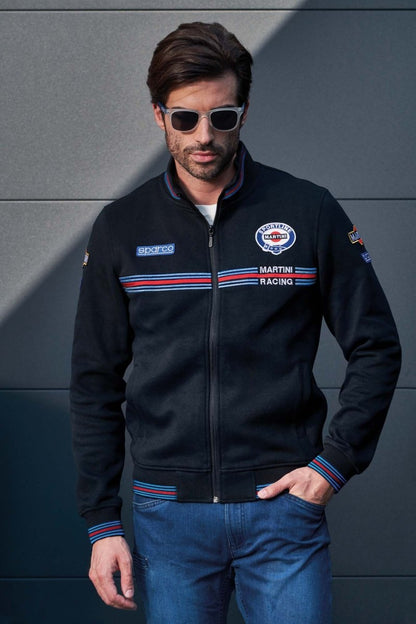 Sparco Martini Full Zip Sweatshirt - FastLap Supply