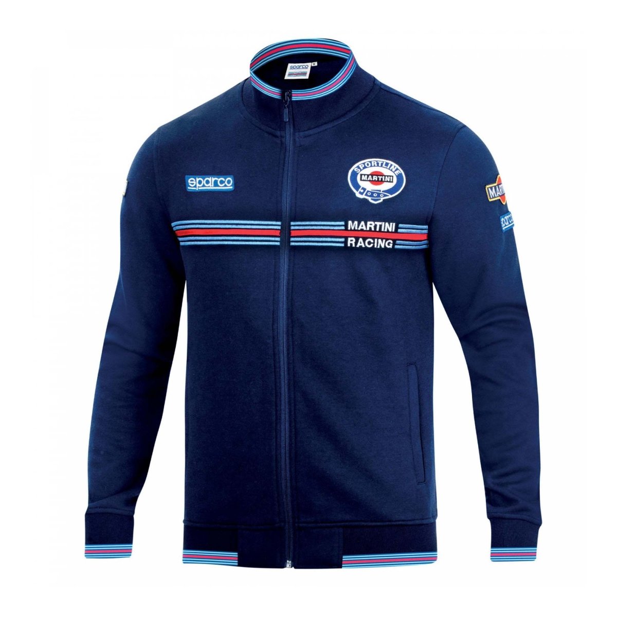 Sparco Martini Full Zip Sweatshirt - FastLap Supply