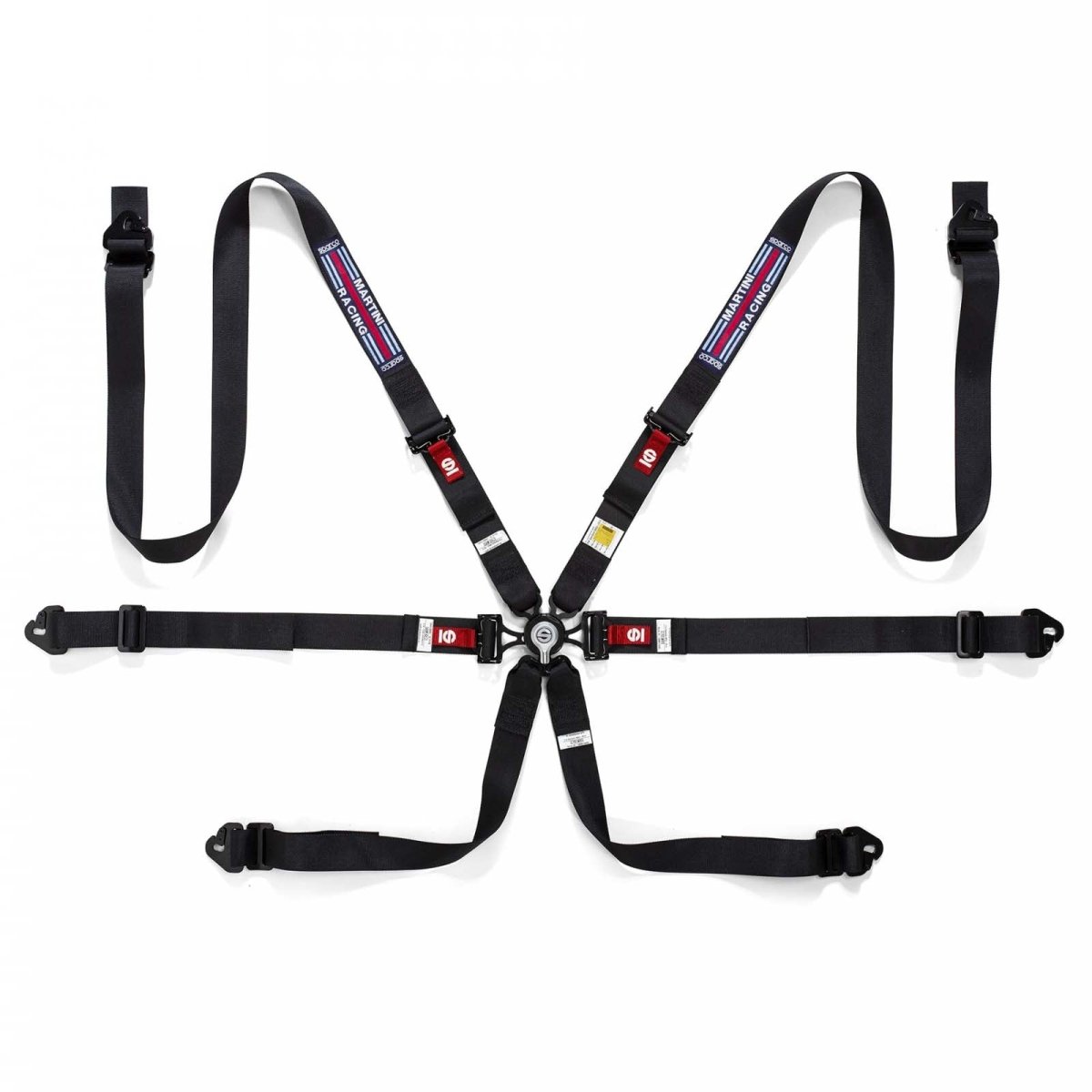 Sparco Martini Hans Endurance Racing Harness - FIA 8853-2016 - FastLap Supply