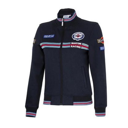 Sparco Martini Ladies Full Zip Sweatshirt - FastLap Supply