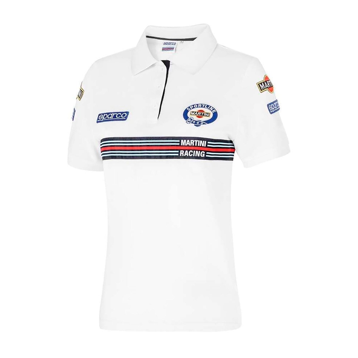 Sparco Martini Ladies Replica Patch Polo Shirt - FastLap Supply