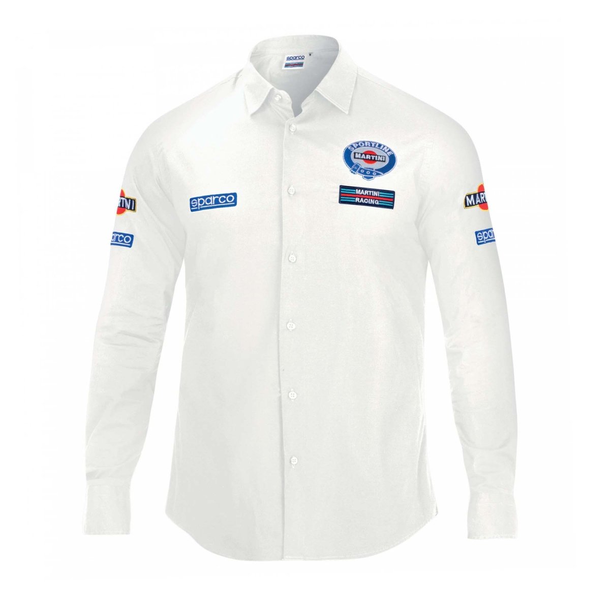 Sparco Martini Long Button Shirt - FastLap Supply