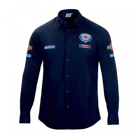 Sparco Martini Long Button Shirt - FastLap Supply