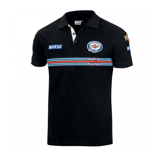 Sparco Martini Replica Patch Polo Shirt - FastLap Supply