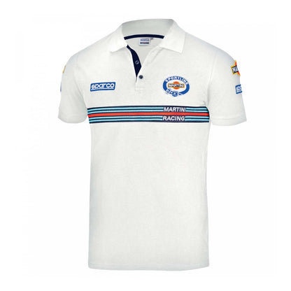 Sparco Martini Replica Patch Polo Shirt - FastLap Supply