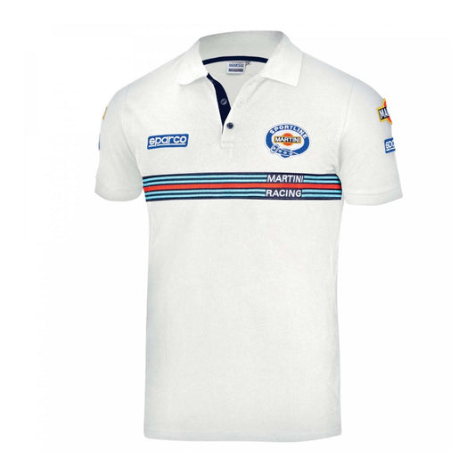 Sparco Martini Replica Patch Polo Shirt - FastLap Supply