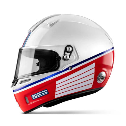 Sparco Martini Stripes RF-5W Racing Helmet - SA2020 - FastLap Supply