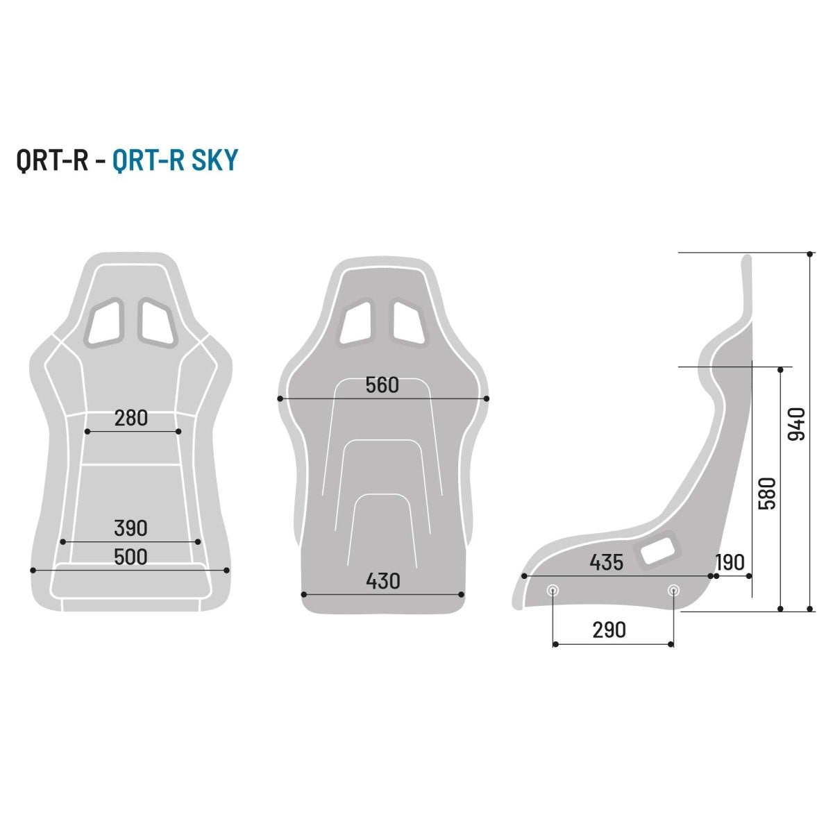 Sparco QRT Performance Comp Racing Seat - FastLap Supply