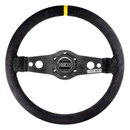 Sparco R-215 Flat Steering Wheel - Leather - FastLap Supply