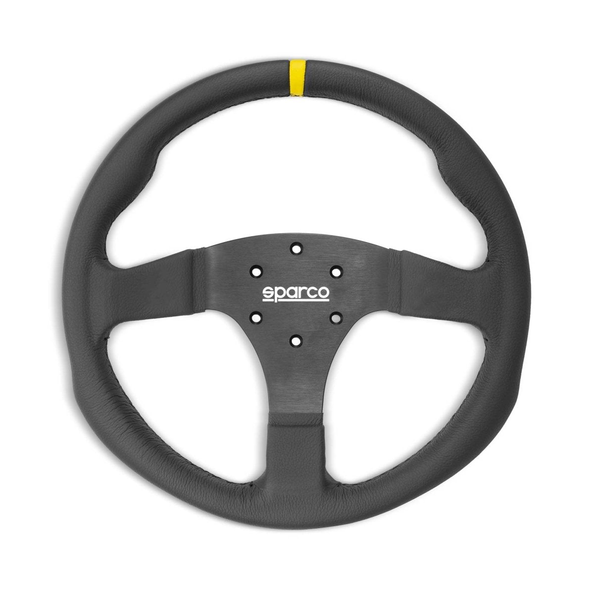 Sparco R330 Steering Wheel - Leather - FastLap Supply