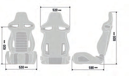 Sparco R333 v2 Seat - FastLap Supply