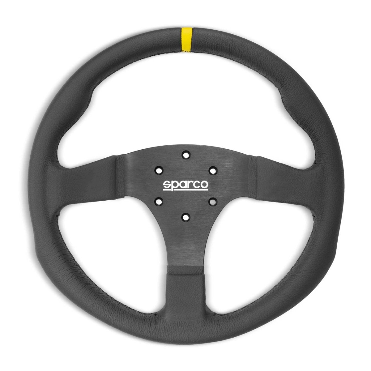 Sparco R350 Steering Wheel - Leather - FastLap Supply
