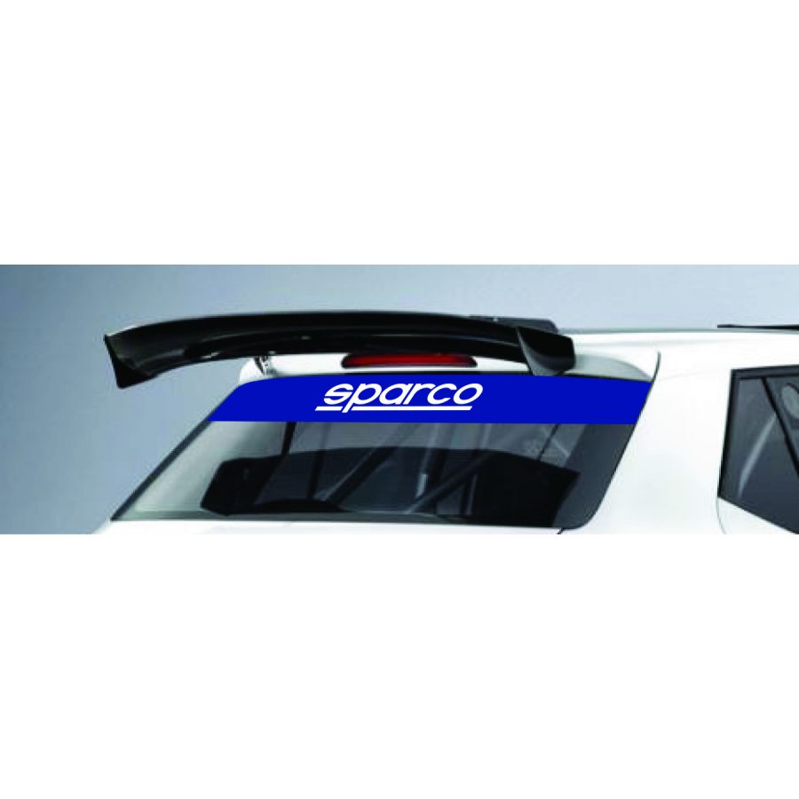 Sparco Rear Window Decal - FastLap Supply