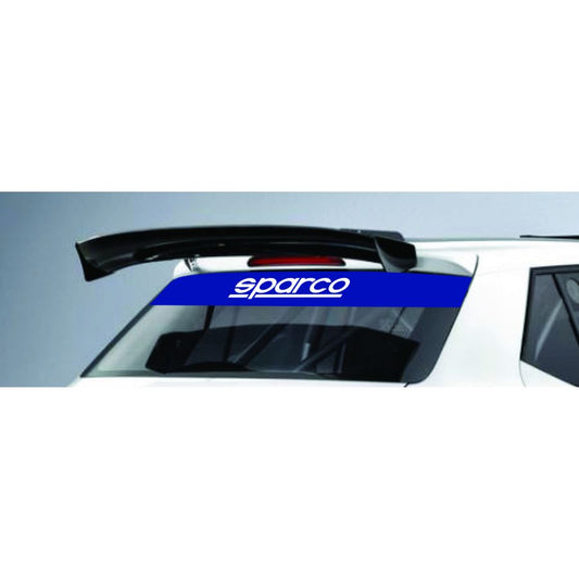 Sparco Rear Window Decal - FastLap Supply